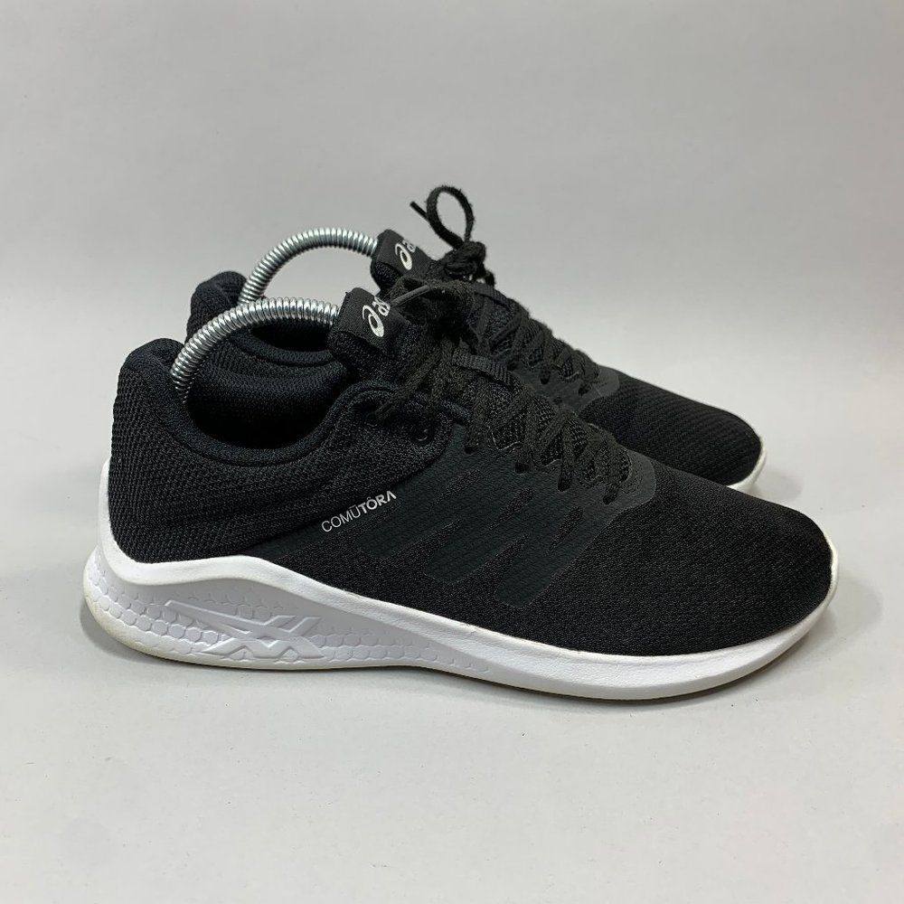 Asics COMUTORA Running Shoes Women's Size‎ 8.5 Black Athletic Running Training